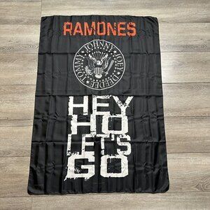 Ramones Hey Ho Lets Go Textile Poster Flag Y2K 2006 30X40